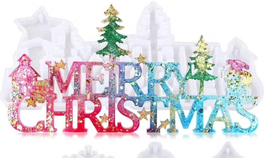 Imagen 1 de Adornos Navideños en Resina Epoxi – Set Personalizado